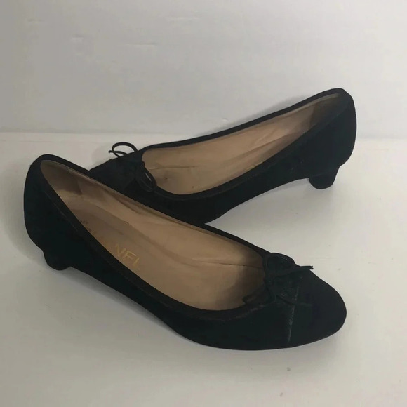 CHANEL Shoes - CHANEL Suede Heels